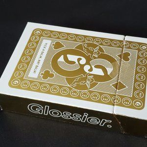 Glossier 3-pack lip balm in gold box – NEW in package NIB